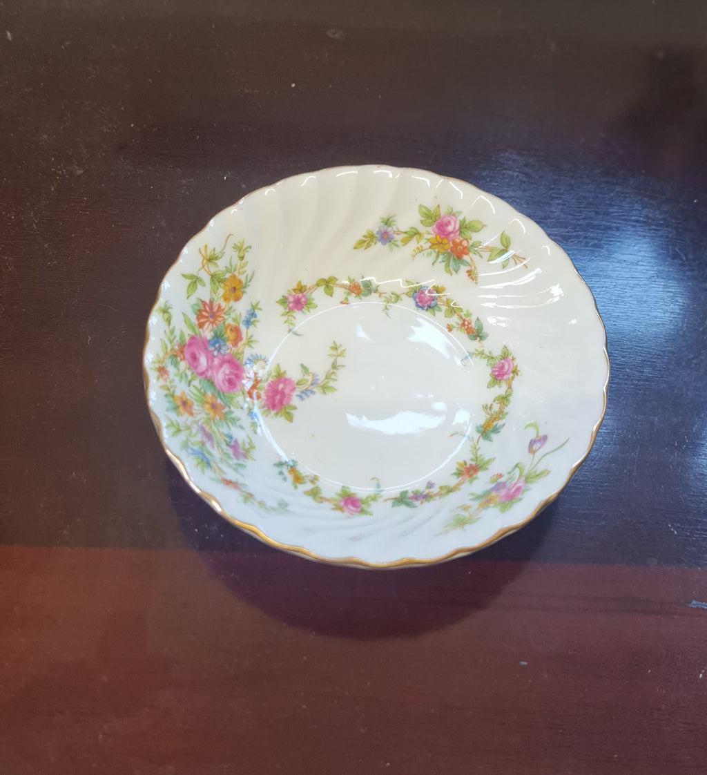Vintage beautiful Minton flora dinner set