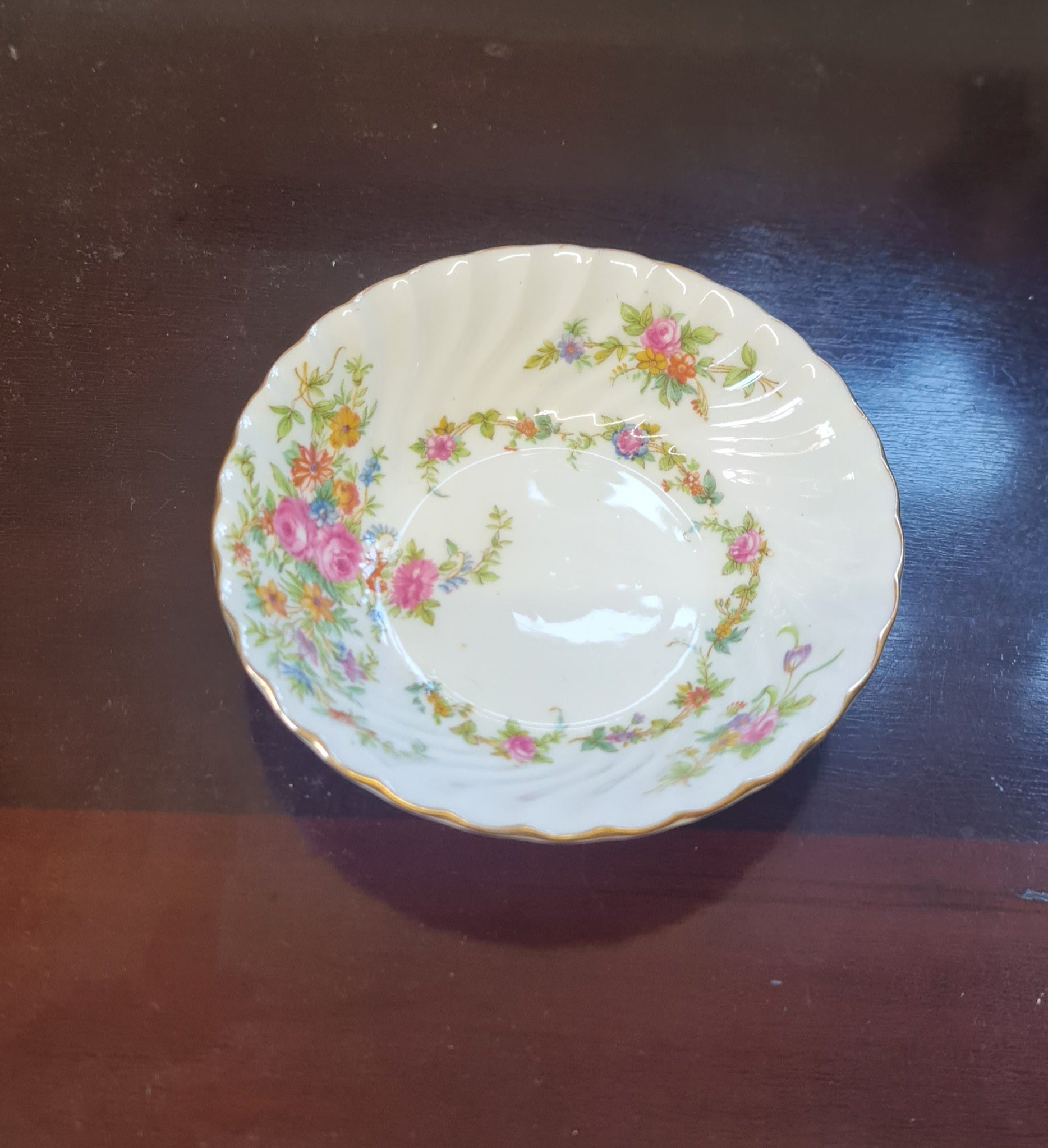 Vintage beautiful Minton flora dinner set
