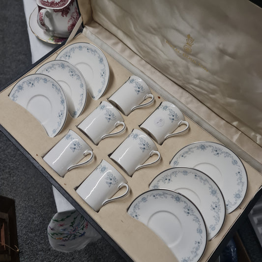 Rare Royal Doulton Angelique coffee set