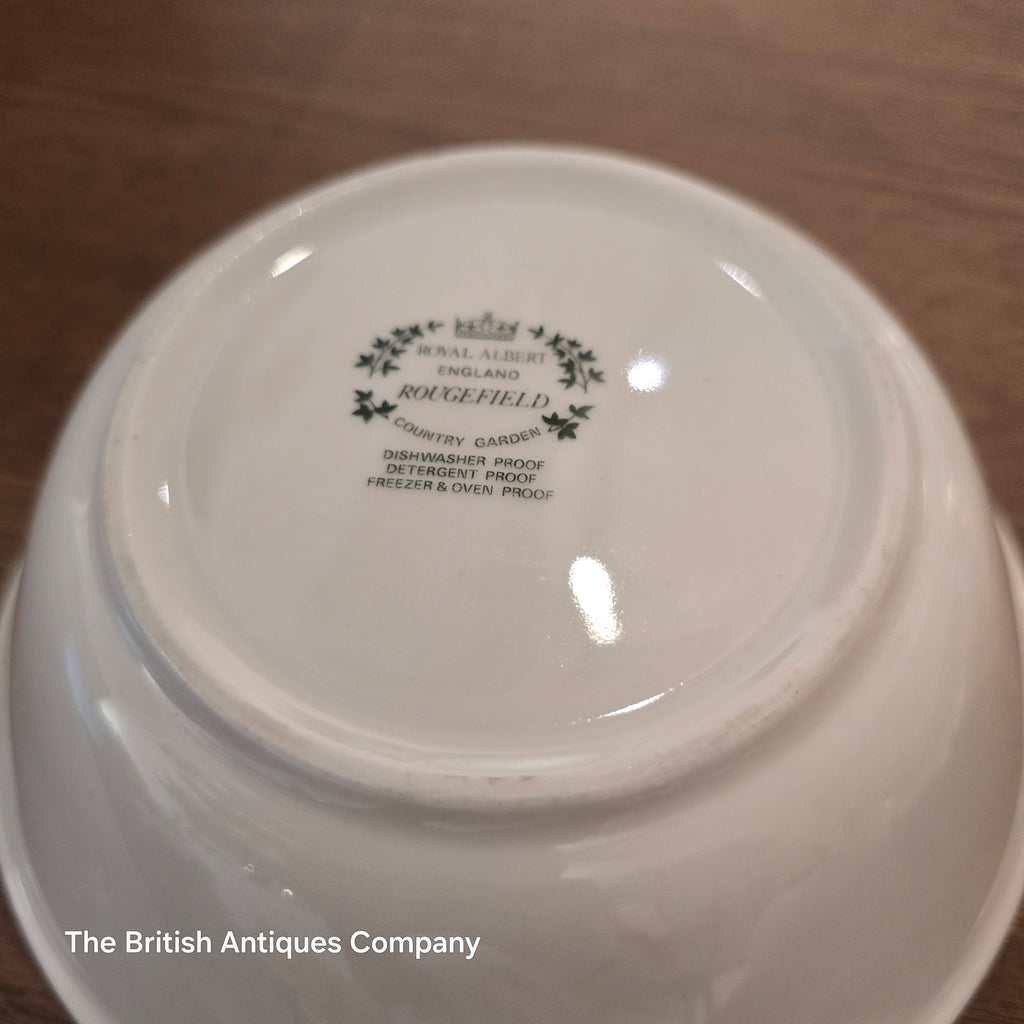 Royal Albert Rougefield Country Garden soup bowl