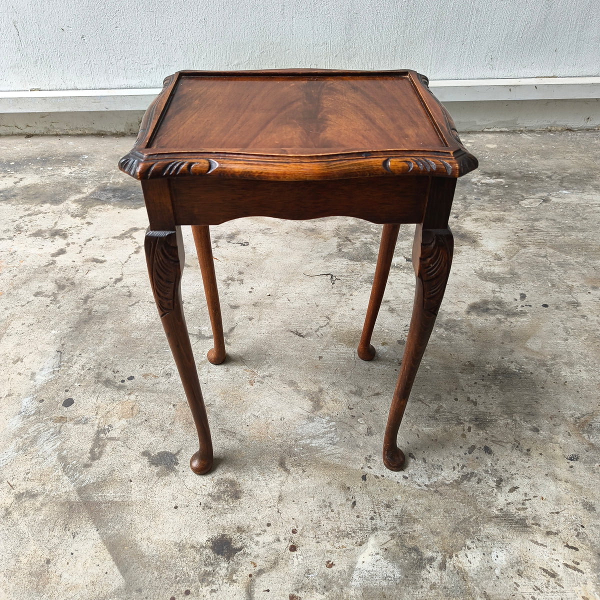 Antique Flame Mahogany Nesting Tables