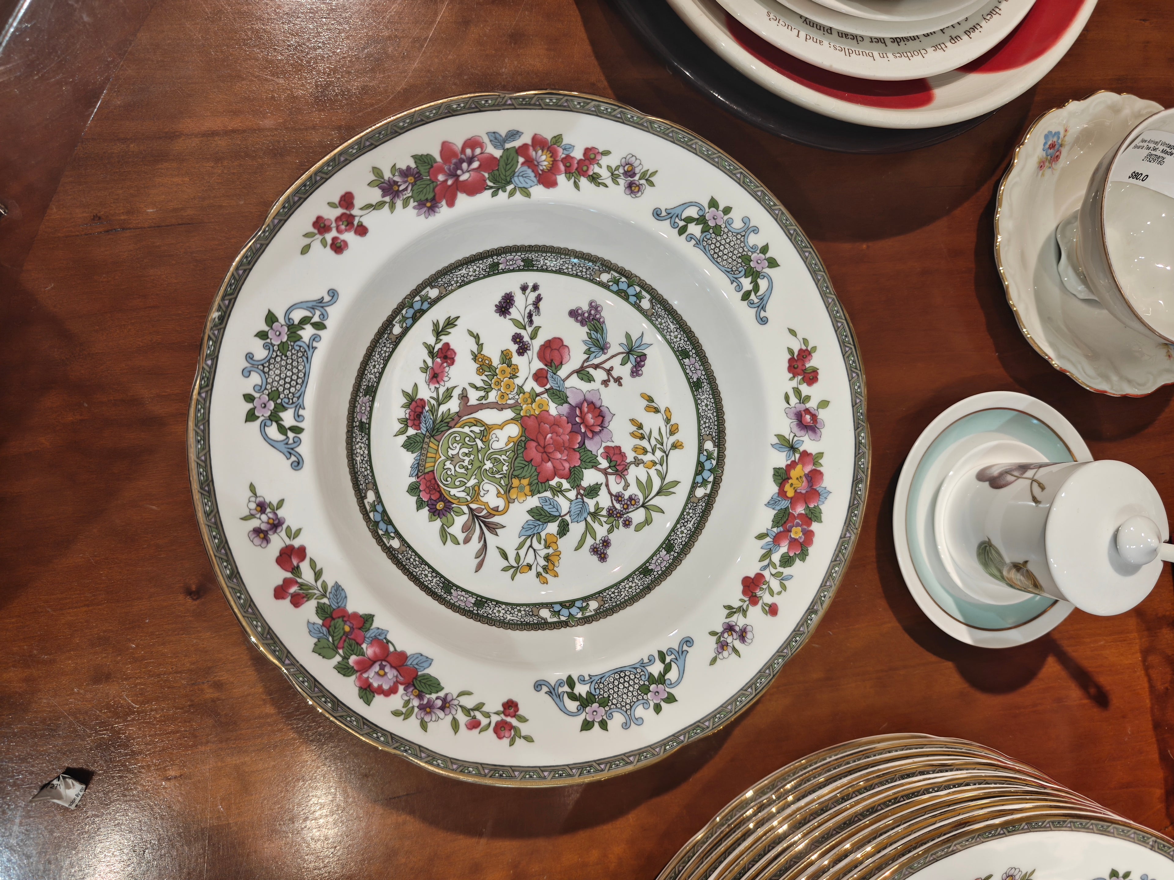 Paragon Indian tree Fine Bone China dinning set
