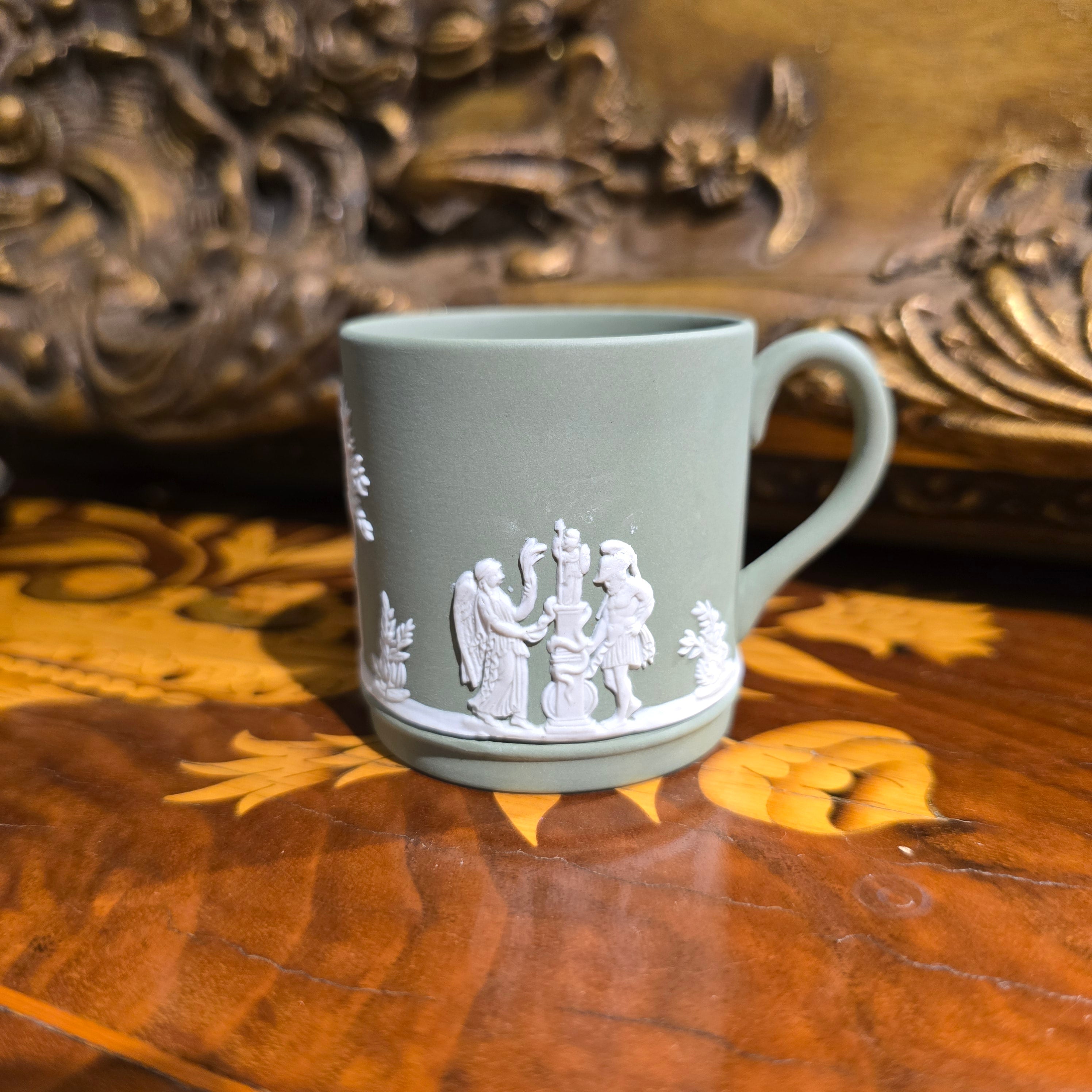 Assorted Wedgwood Jasperware Sage Green Series