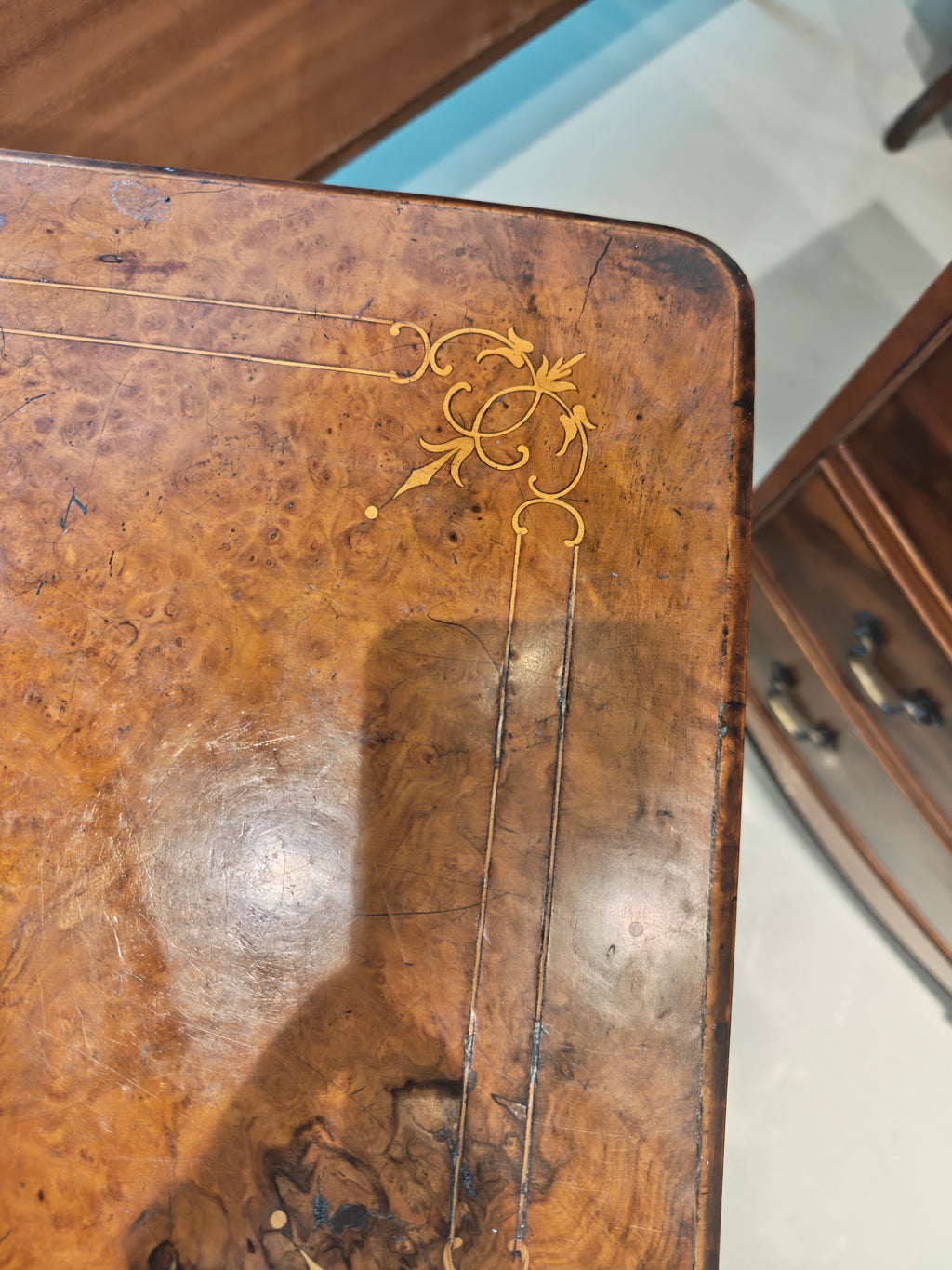 Victorian sewing table, circa 1860