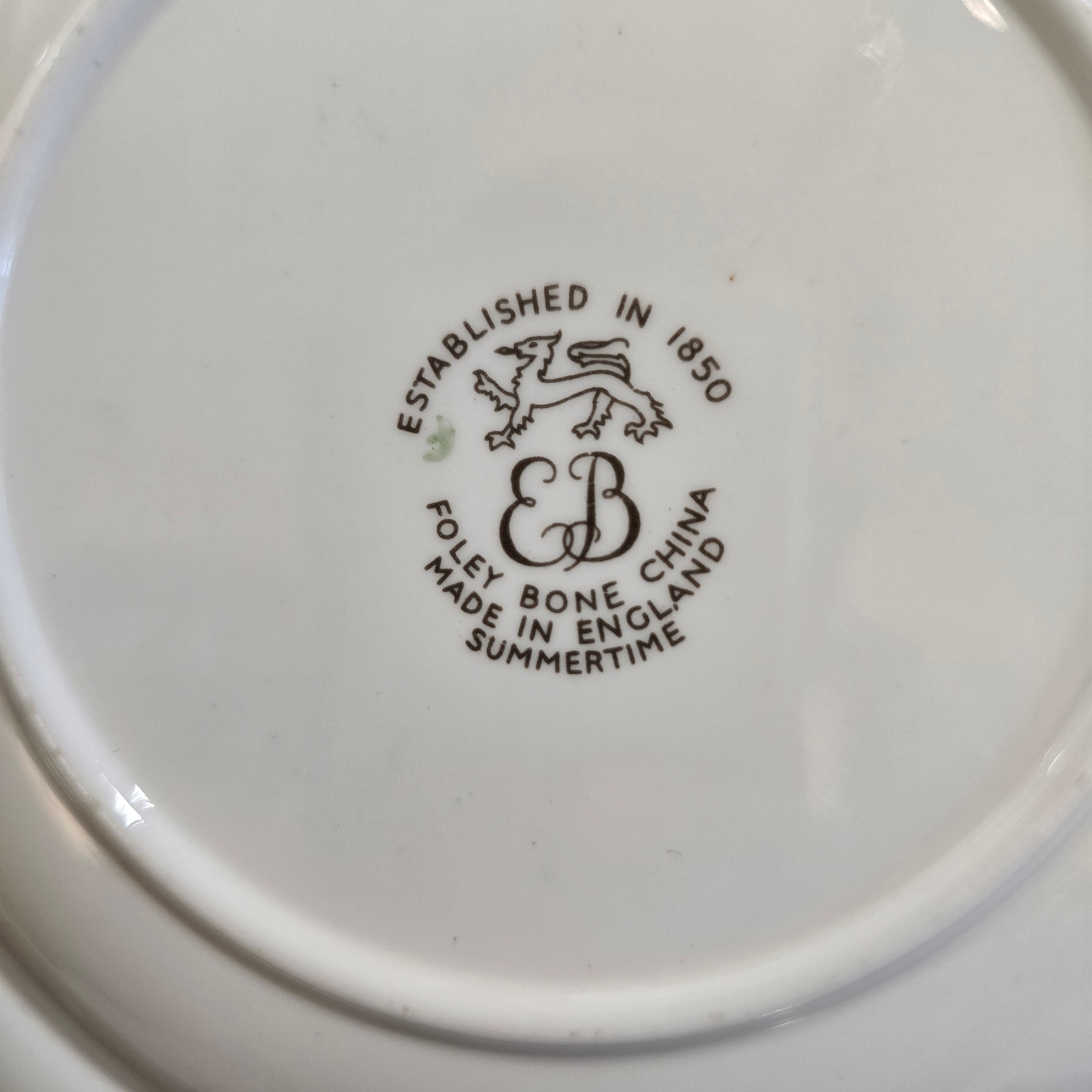 Foley "Summertime" Cake Plate