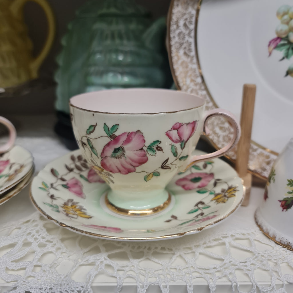 Rare Old Royal fine bone china tea set
