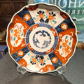 Antique Japanese Imari-Style Plate, Assorted Patterns