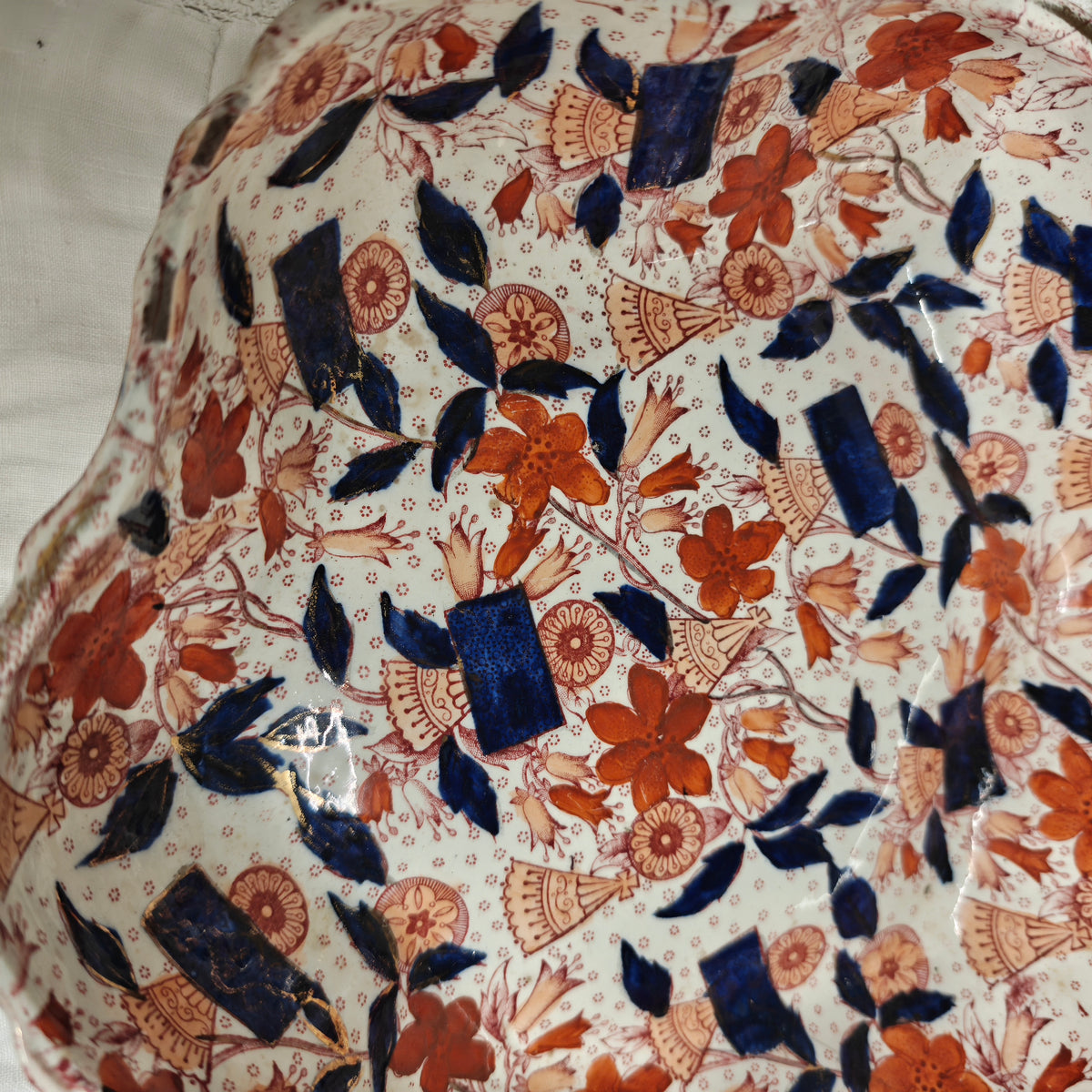 Hollinshead & Kirkham (H&K Tunstall) hand painted bowl