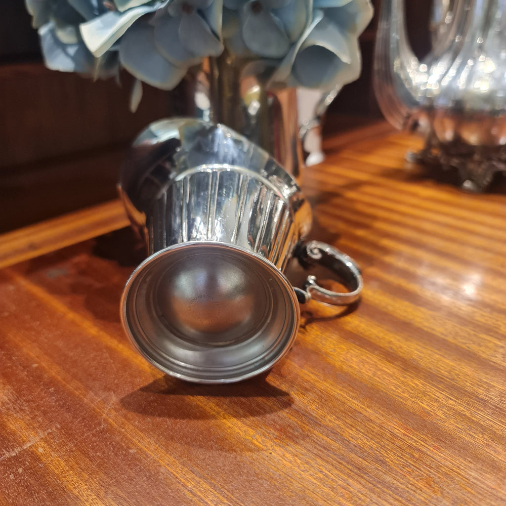 Vintage Sheffield silver plated milk jug