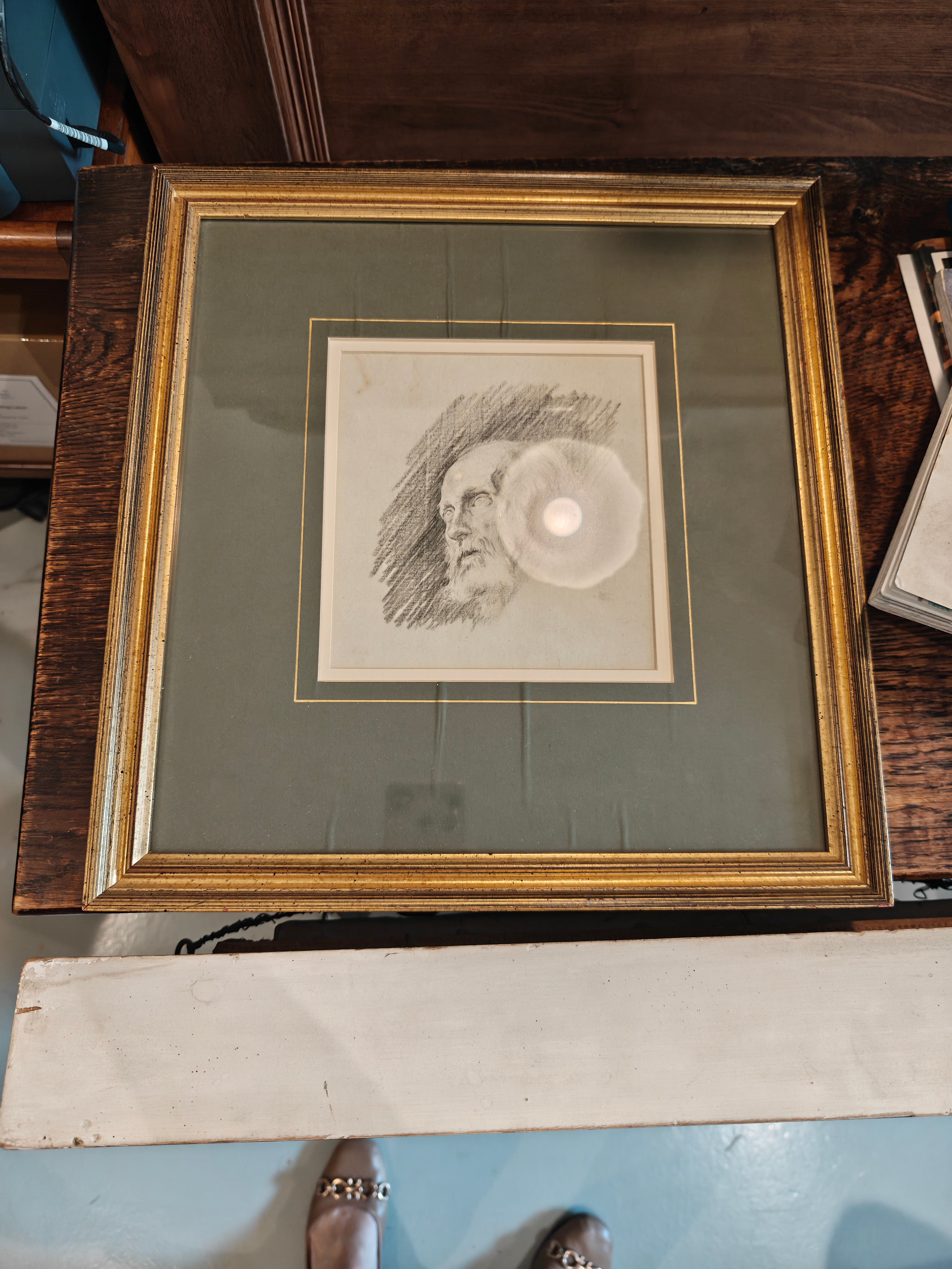 Early century pencil drawing by old master