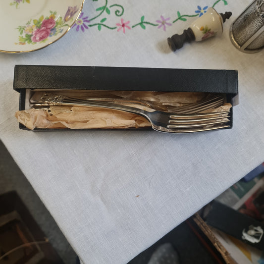 High quality silver plated dinner forks