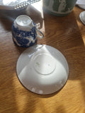 Vintage blue and white Cauldon ware tea set