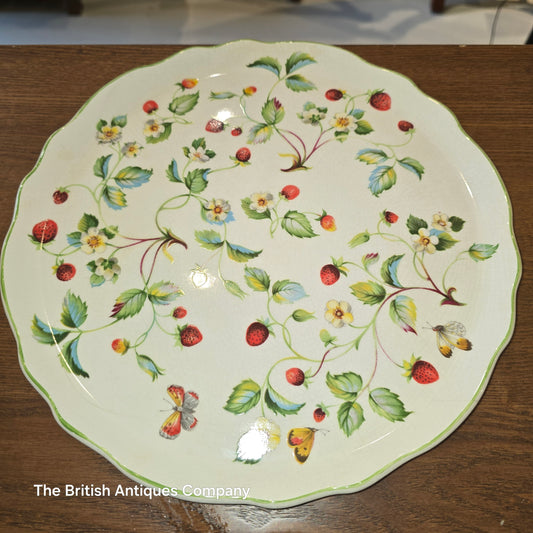 Old Foley Strawberry 27.5cm Plate