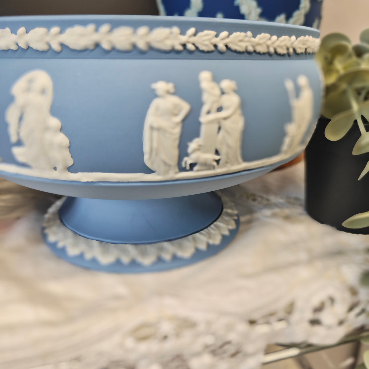 Wedgewood Jasperware Padestal Bowl 1891-1908
