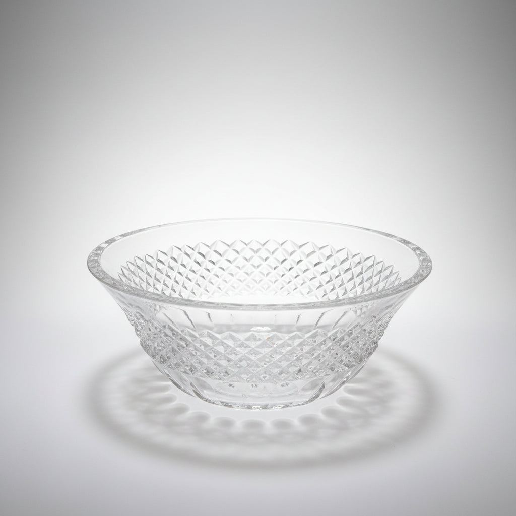 Vintage Large Crystal Fruit Bowl