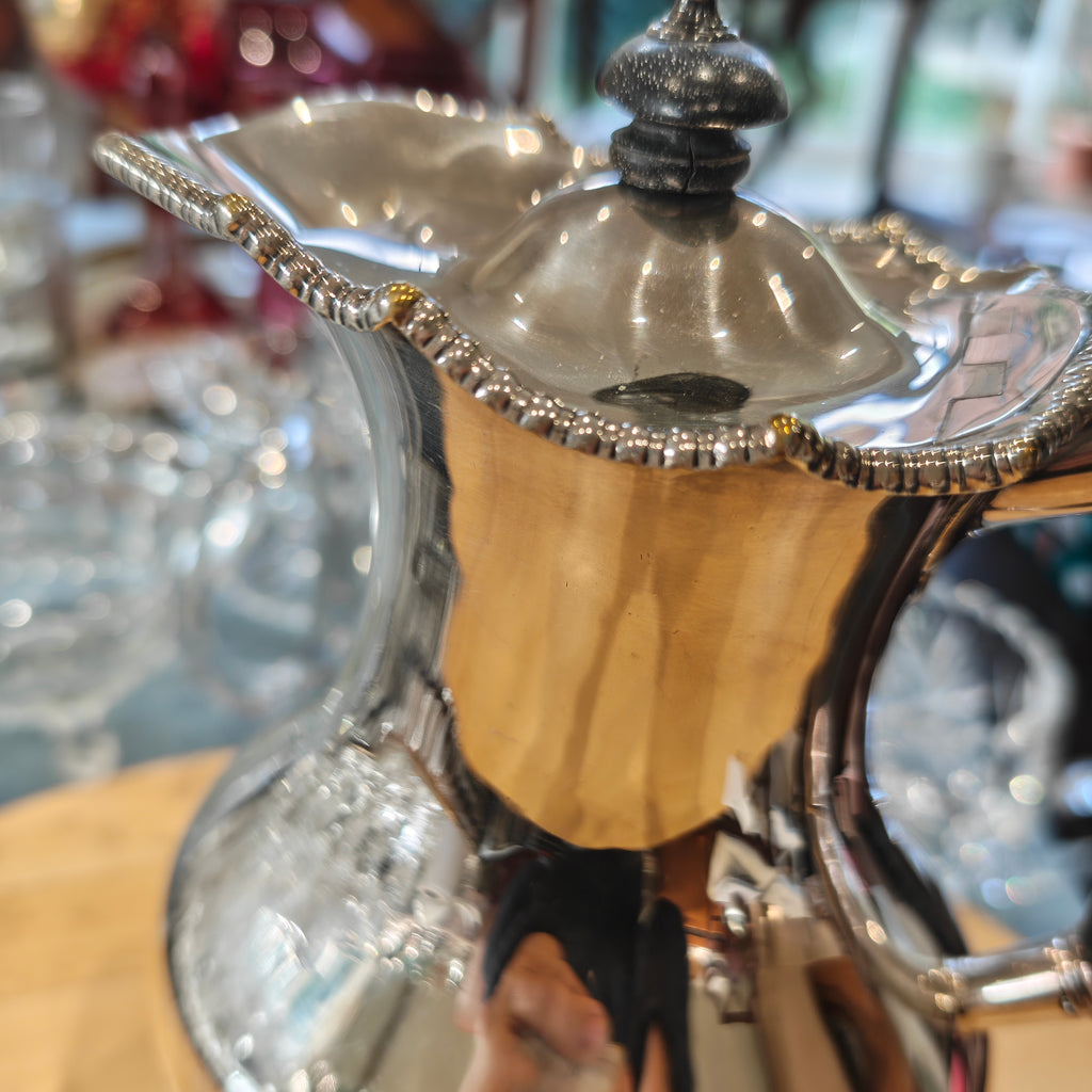 Early century Mappin and Webb silver plated tea/coffee /water pot