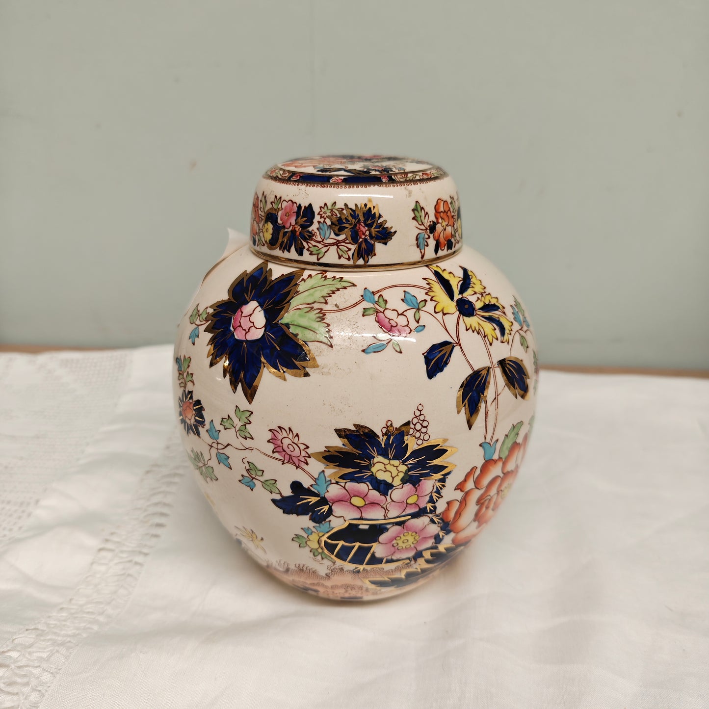 Antique Mason Mandarin ginger jar