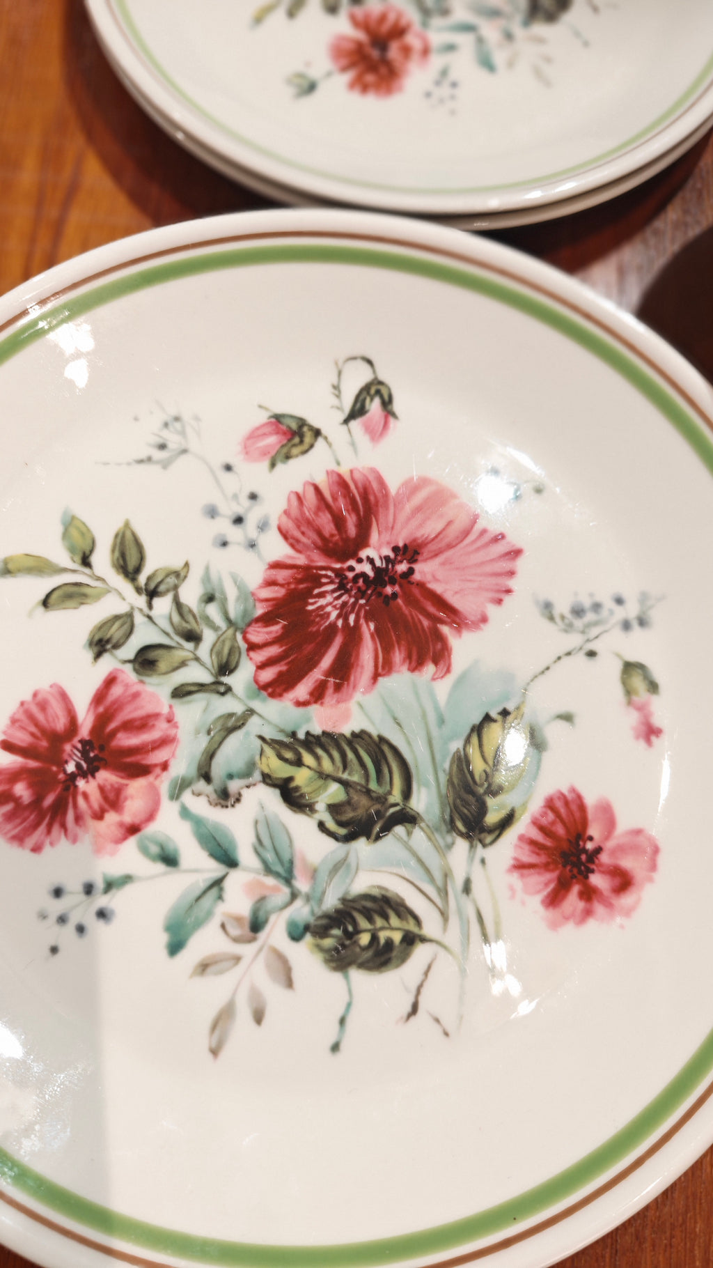 Royal Albert Rougefield Vintage Dinner Set of 3