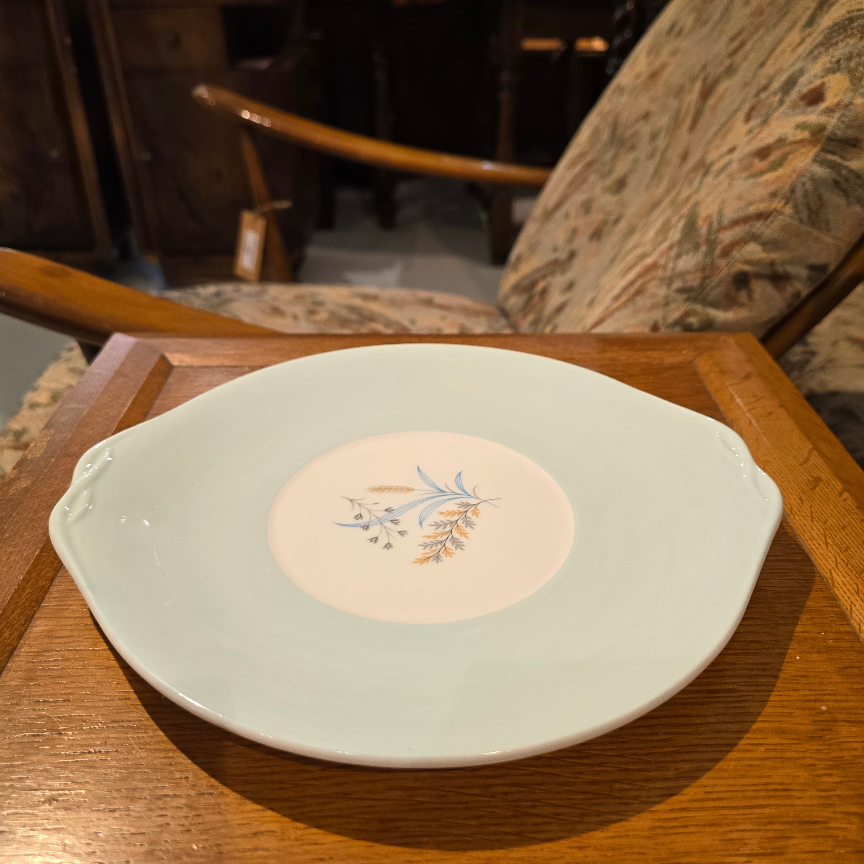 Glade by Queen Anne Bone China Oval Shape Plate 25cm