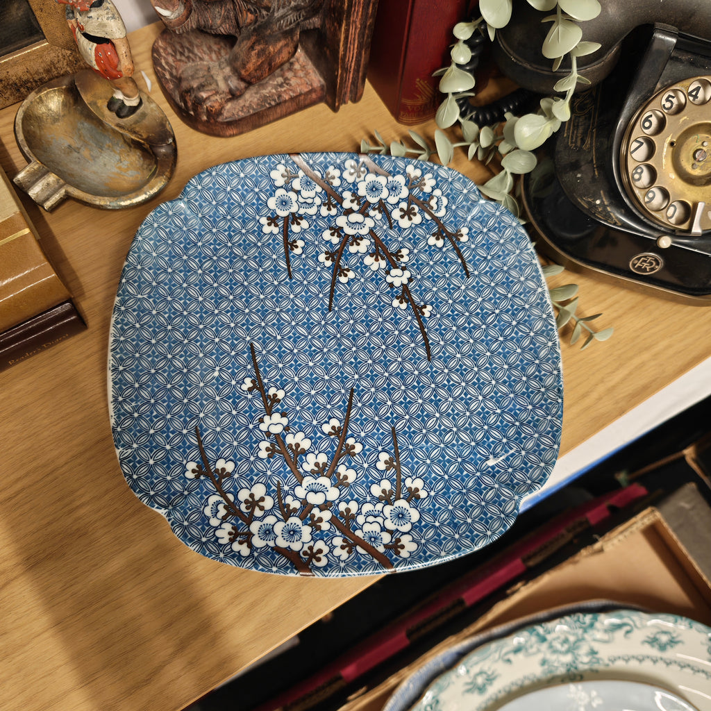 Vintage Heavy Japanese Handmade Plate