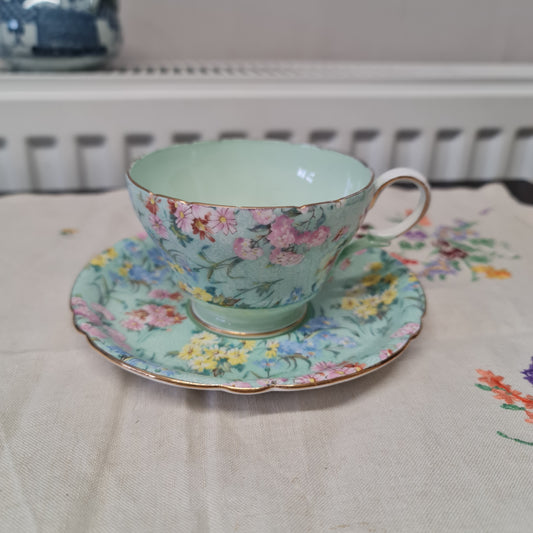 Shelley Vintage Chinz fine bone china  teaset