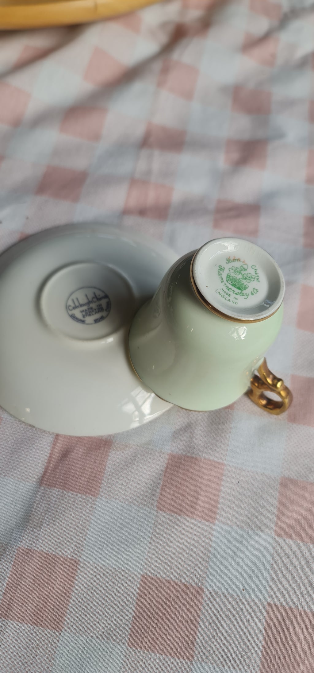 Hammersley + colclough vintage coffee set