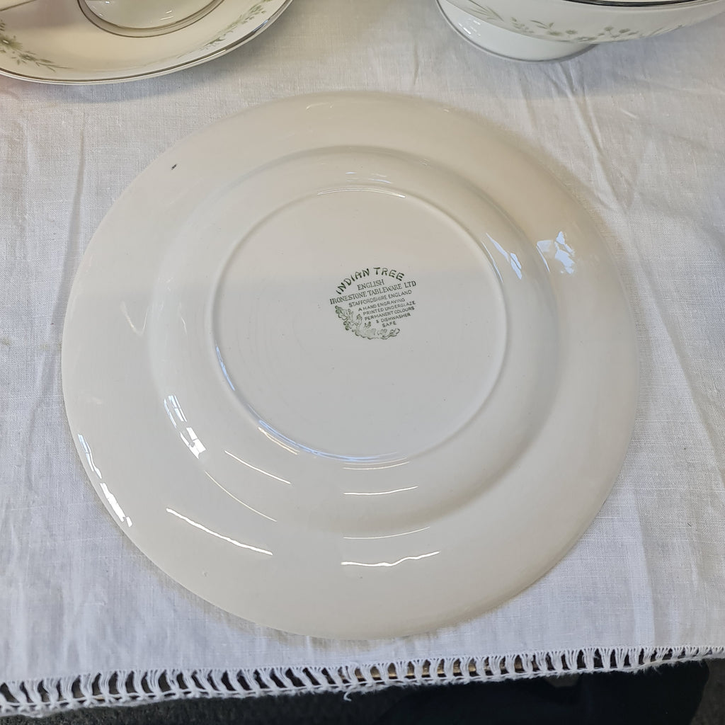 Rare Staffordshire English Ironstone Tableware - Indian tree - minor crazing