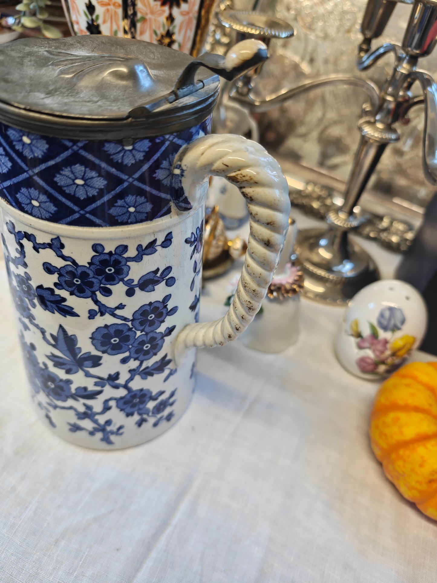 Rare Antique Ridgways Hawthornden Milk Jug c.1880