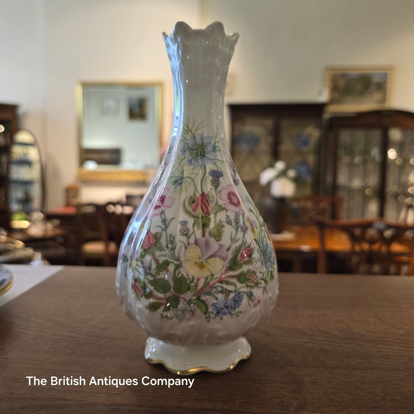 Various Aynsley Vase