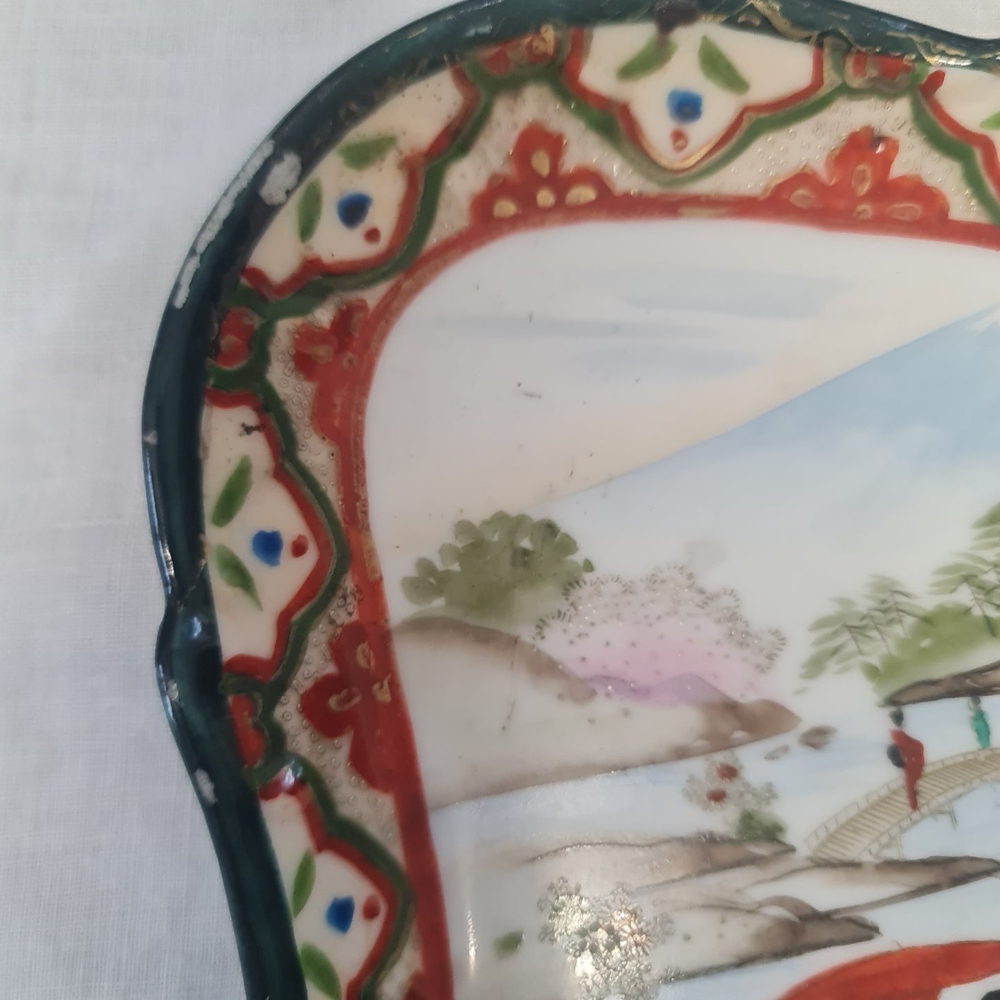 Komaru Rare Noritake hand painted tray