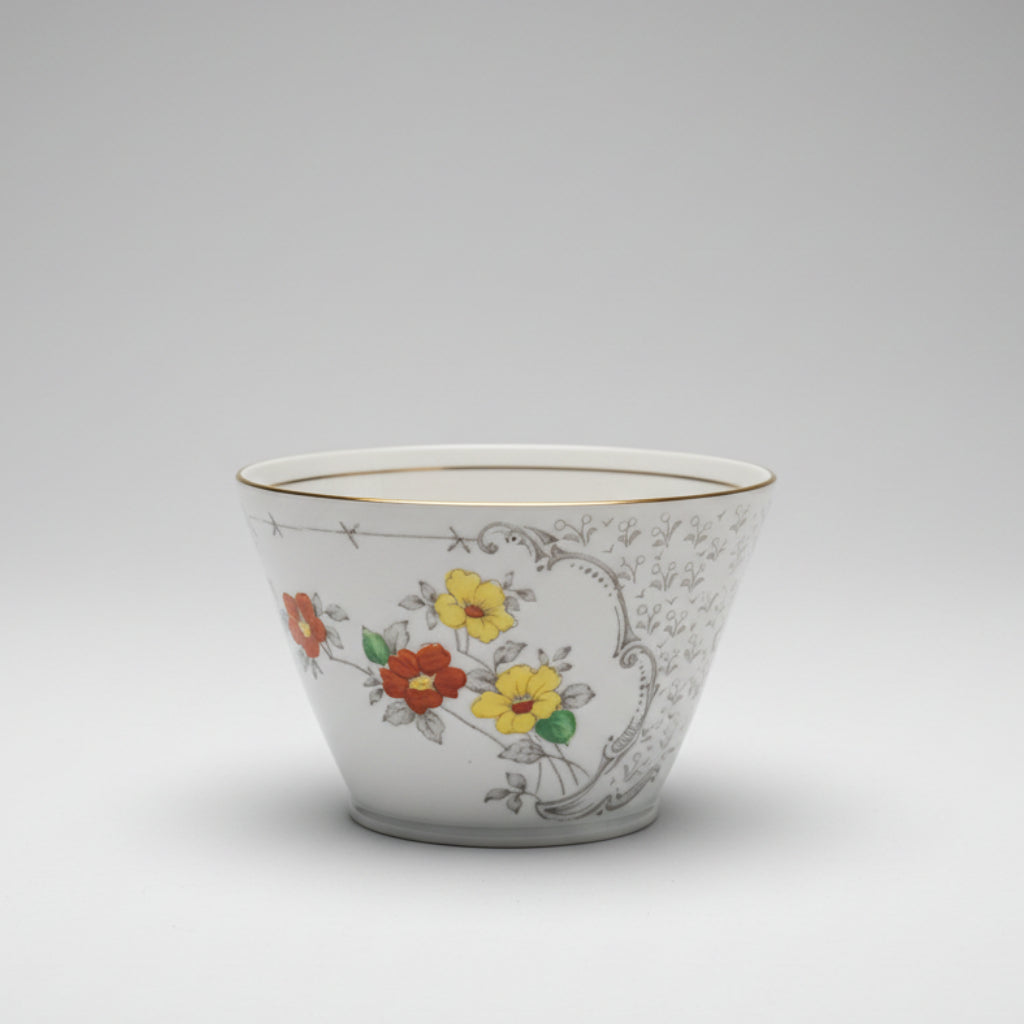 Osborne China "Springdale" Vintage Hand-Painted Teaware