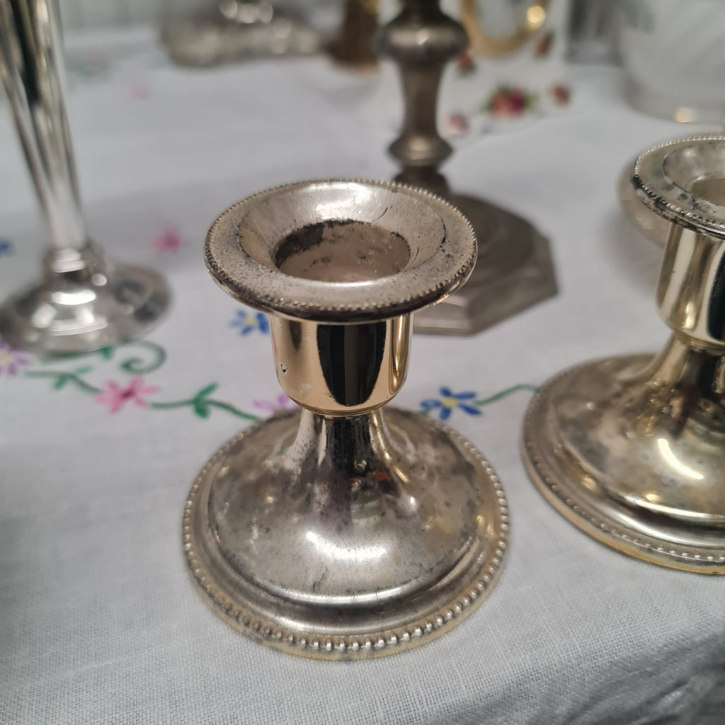 Vintage Silver plated ornaments