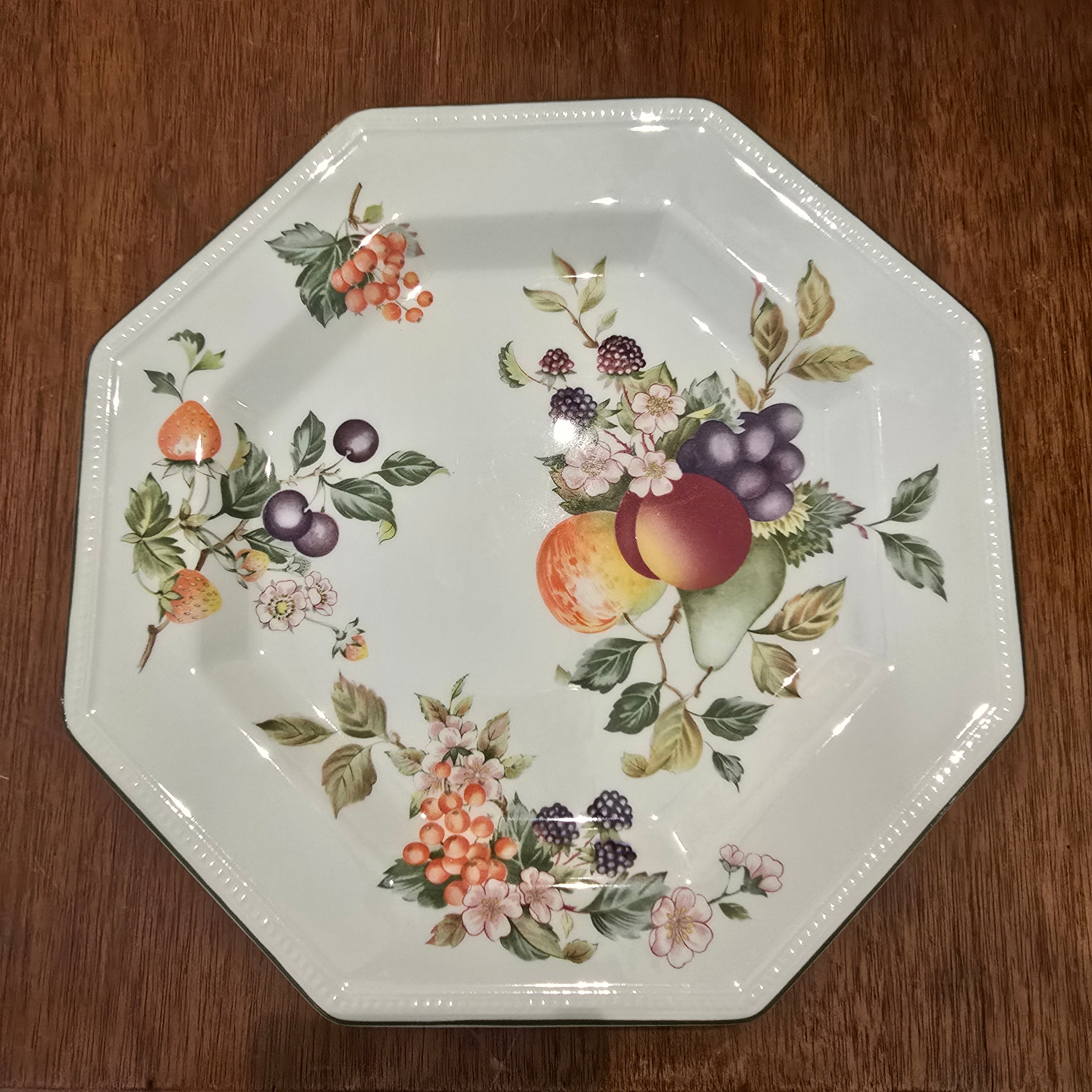 Johnson Brothers Staffordshire Dinner Plate Octagonal Shape (25cm)