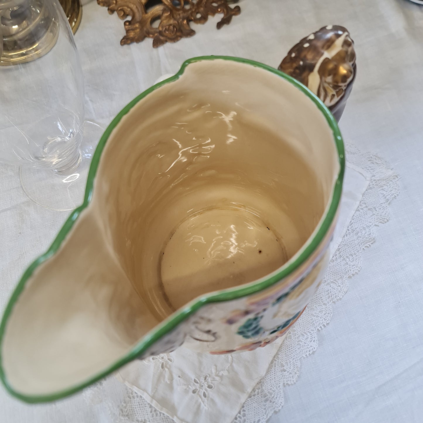 Rare Commemorative jug celebrating the Silver Jubilee of King George V and Queen Mary in 1935