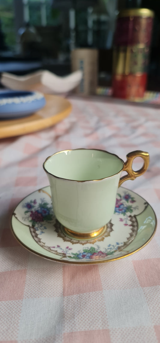 Hammersley + colclough vintage coffee set