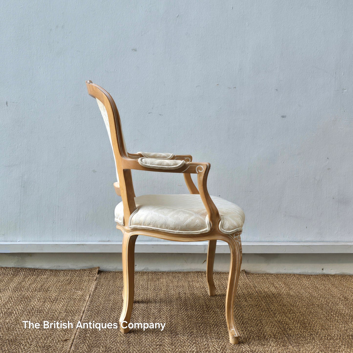 Vintage French style salon arm chair