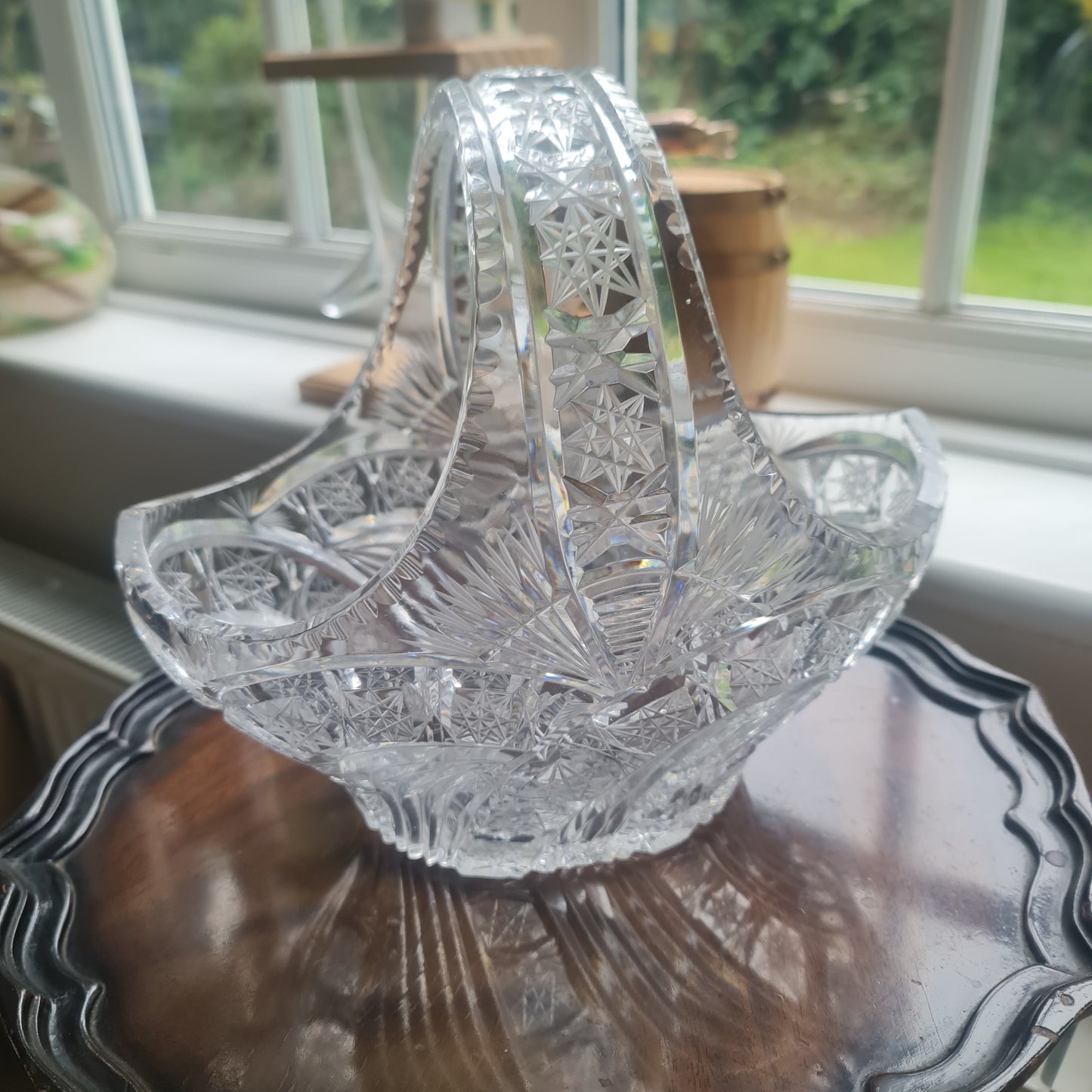 Rare Handcut high quality crustal big bowl  ( possible waterford)