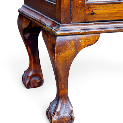 19th Century Mahogany astragal glazed double door display cabinet