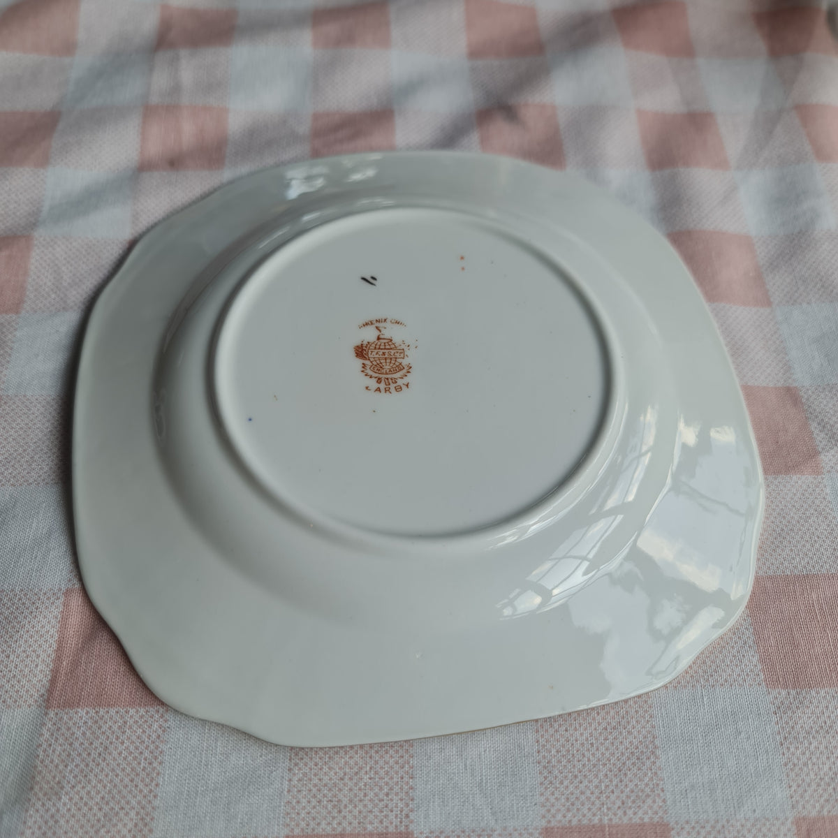 T F & S vintage imari 16 cm plate