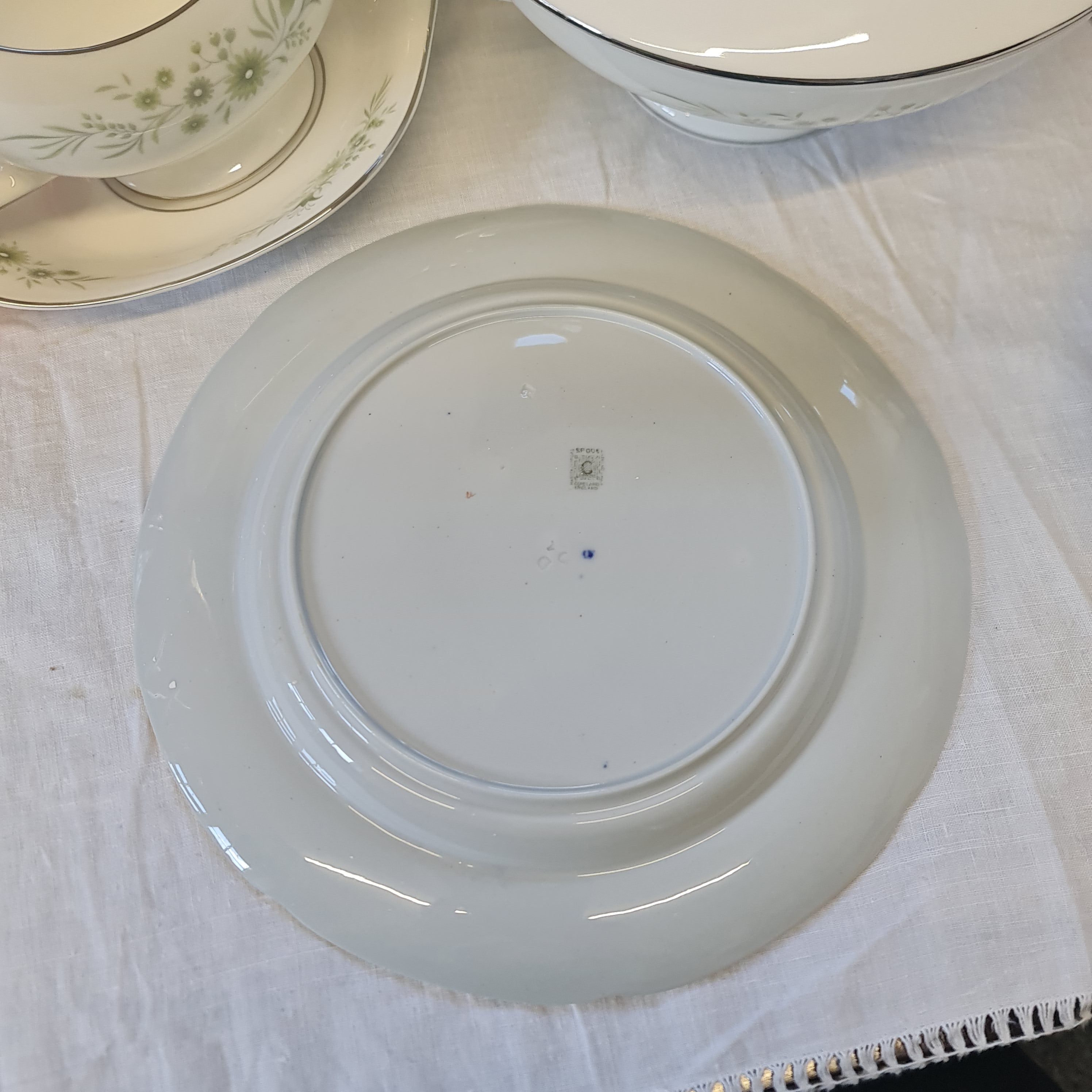 Antique Spode 1825 Filigree plate