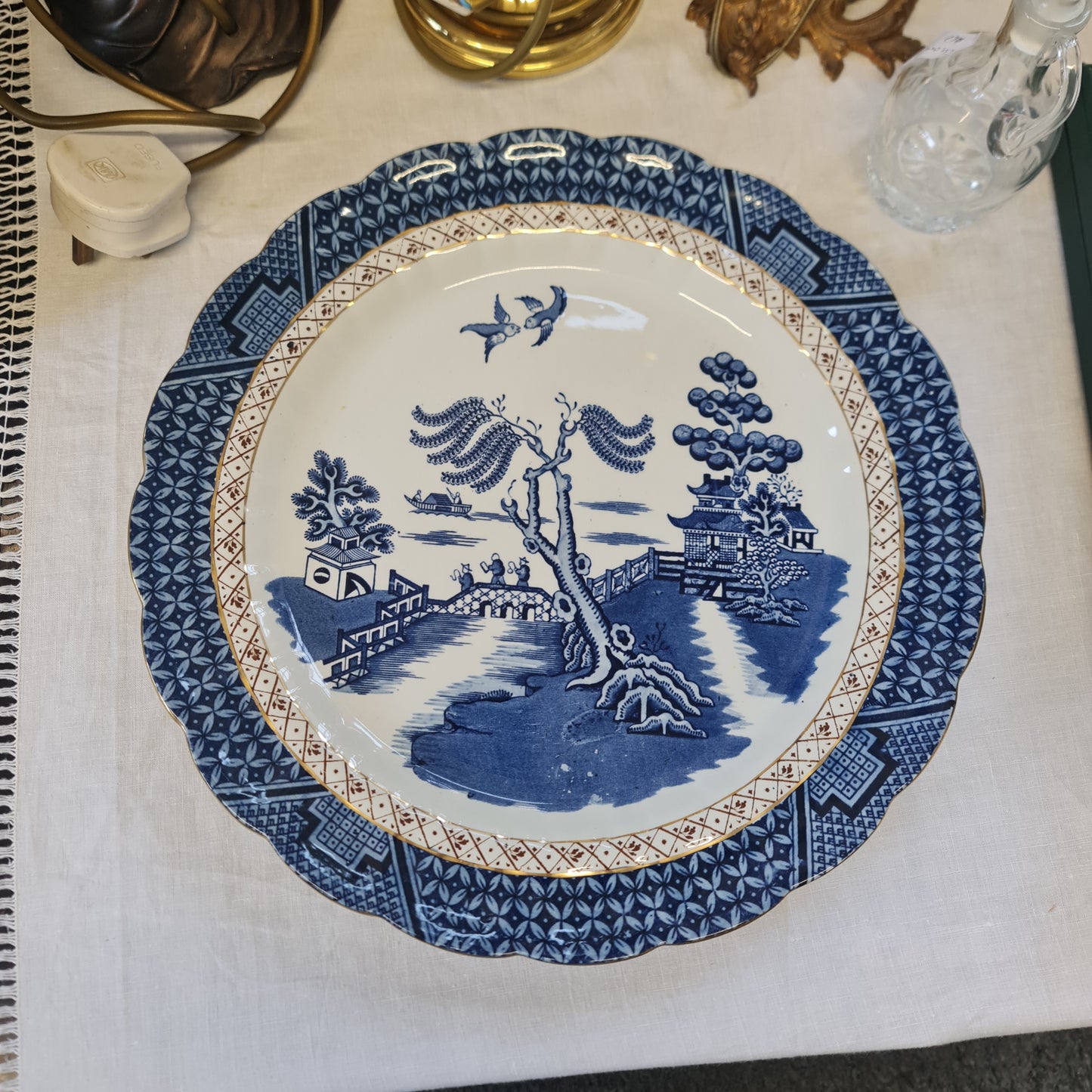 Booths Real Old Willow big platter