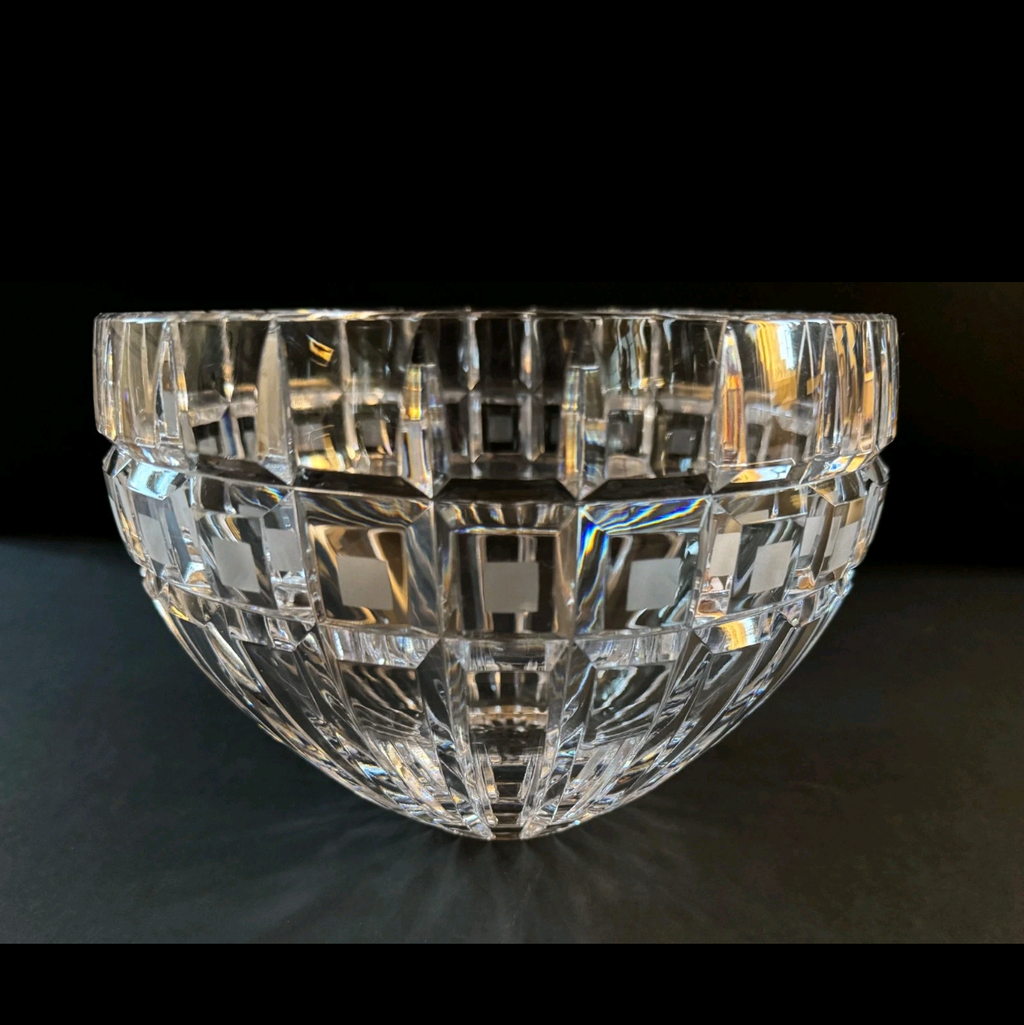 WATERFORD MARQUIS QUADRATA CRYSTAL BOWL