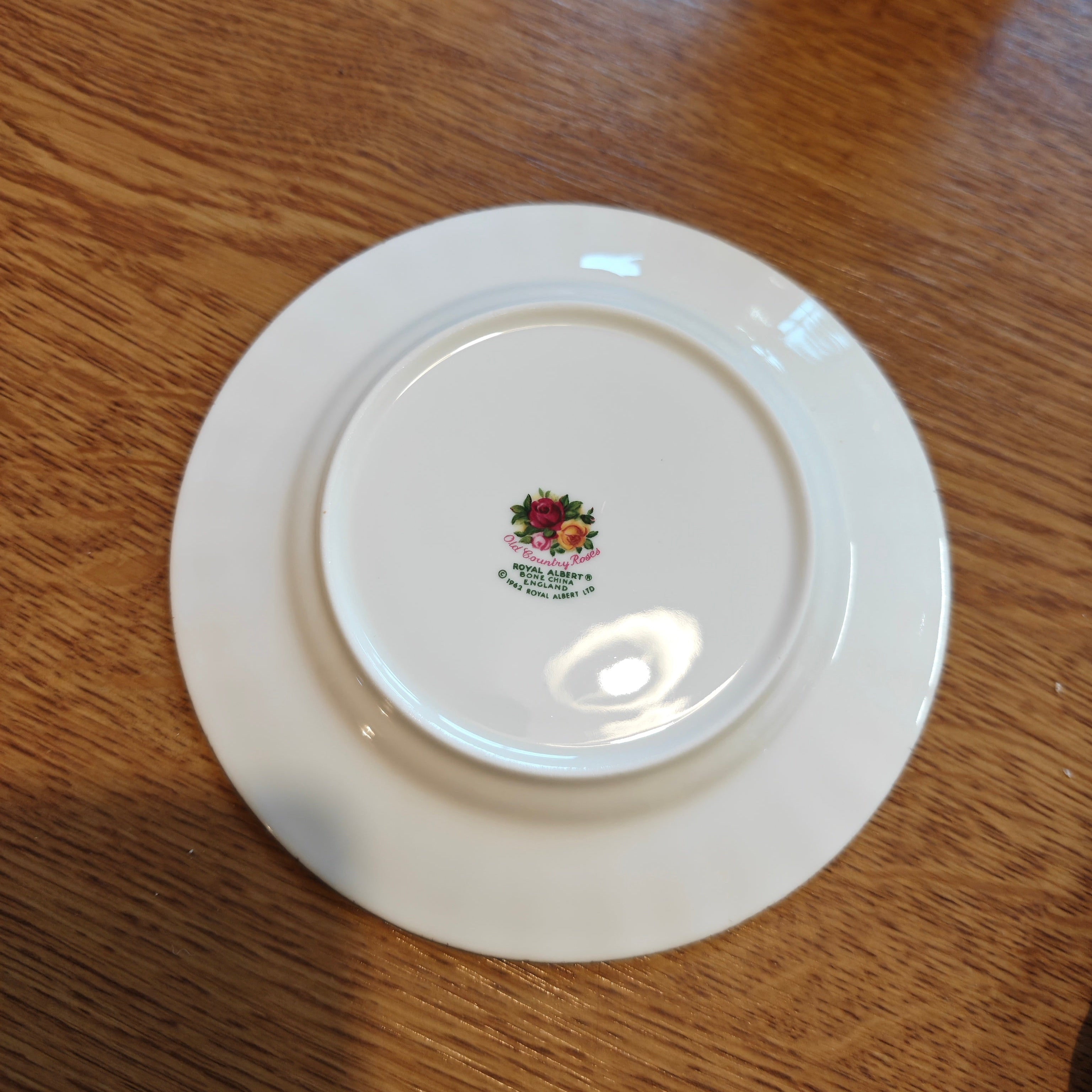 Vintage Royal Albert Old Country Rose Cake Plate (16cm)