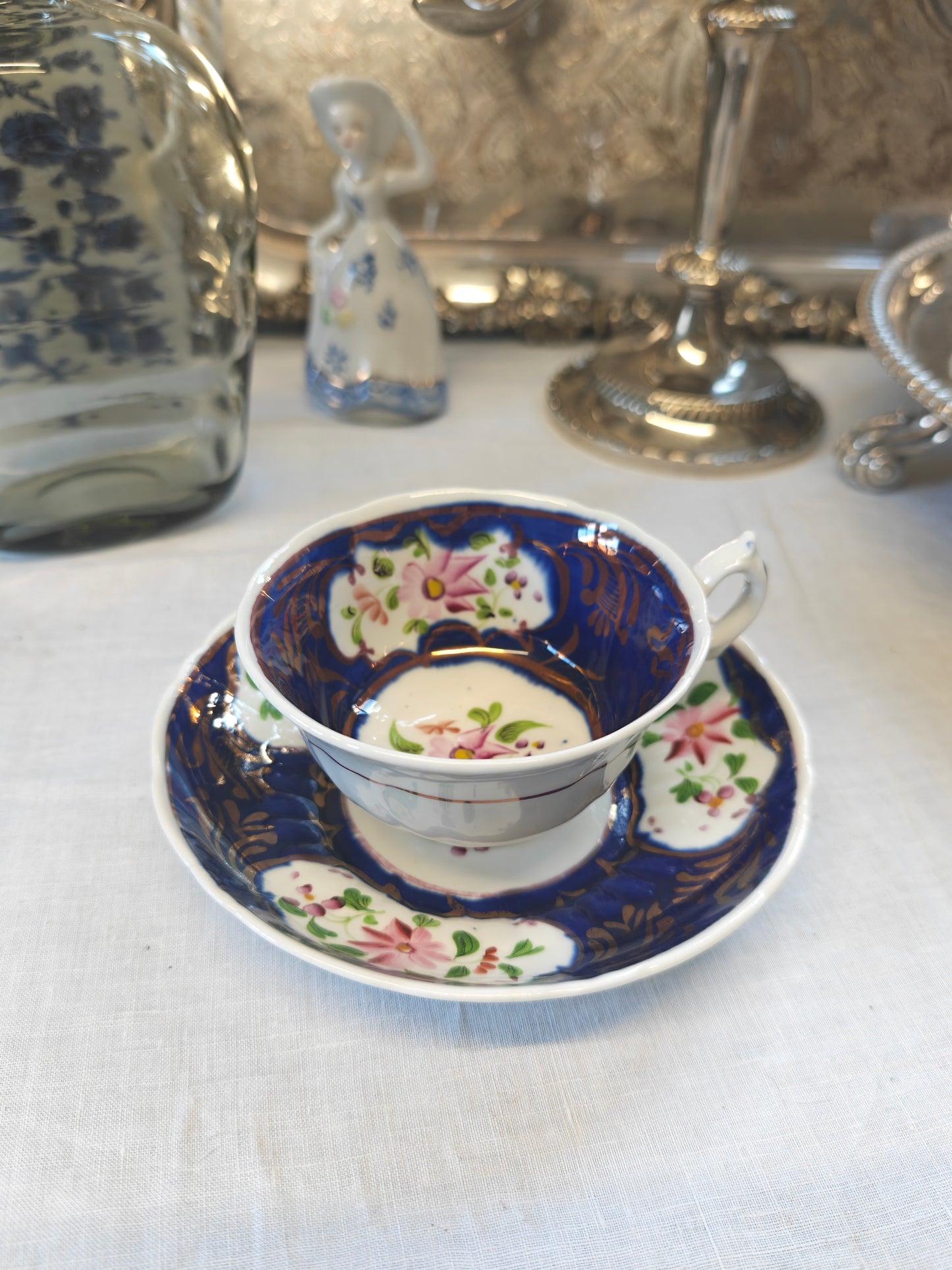 Victorian Hand Painted teaset