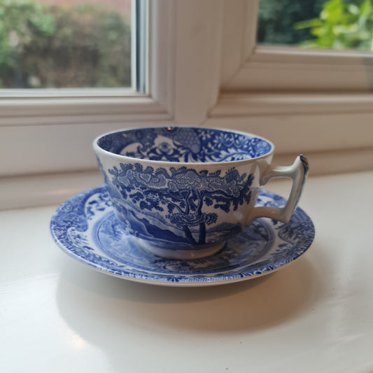 Spode Vintage Blue Italian tea set