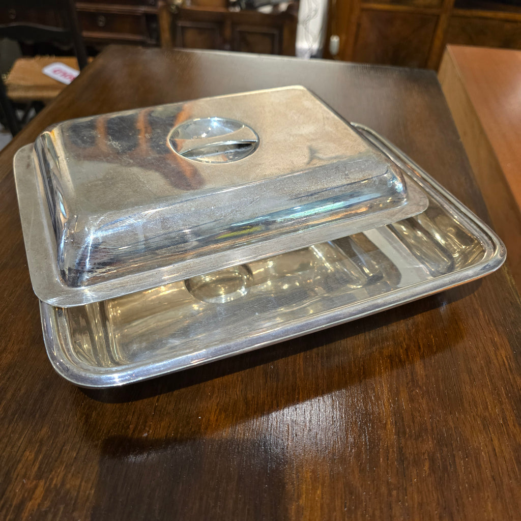 Walker & Hall Sheffield Silver Plated Serving Dish