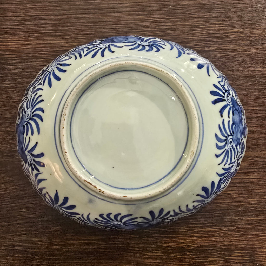 Antique Imari Oval Bowl