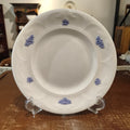 Vintage Adderley Fine Bone China "Blue Chelsea" 20cm Breakfast Plate - Made in England