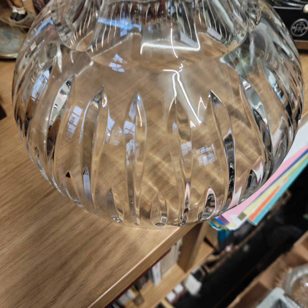 Waterford high quality  big crystal bowl  9 " wide