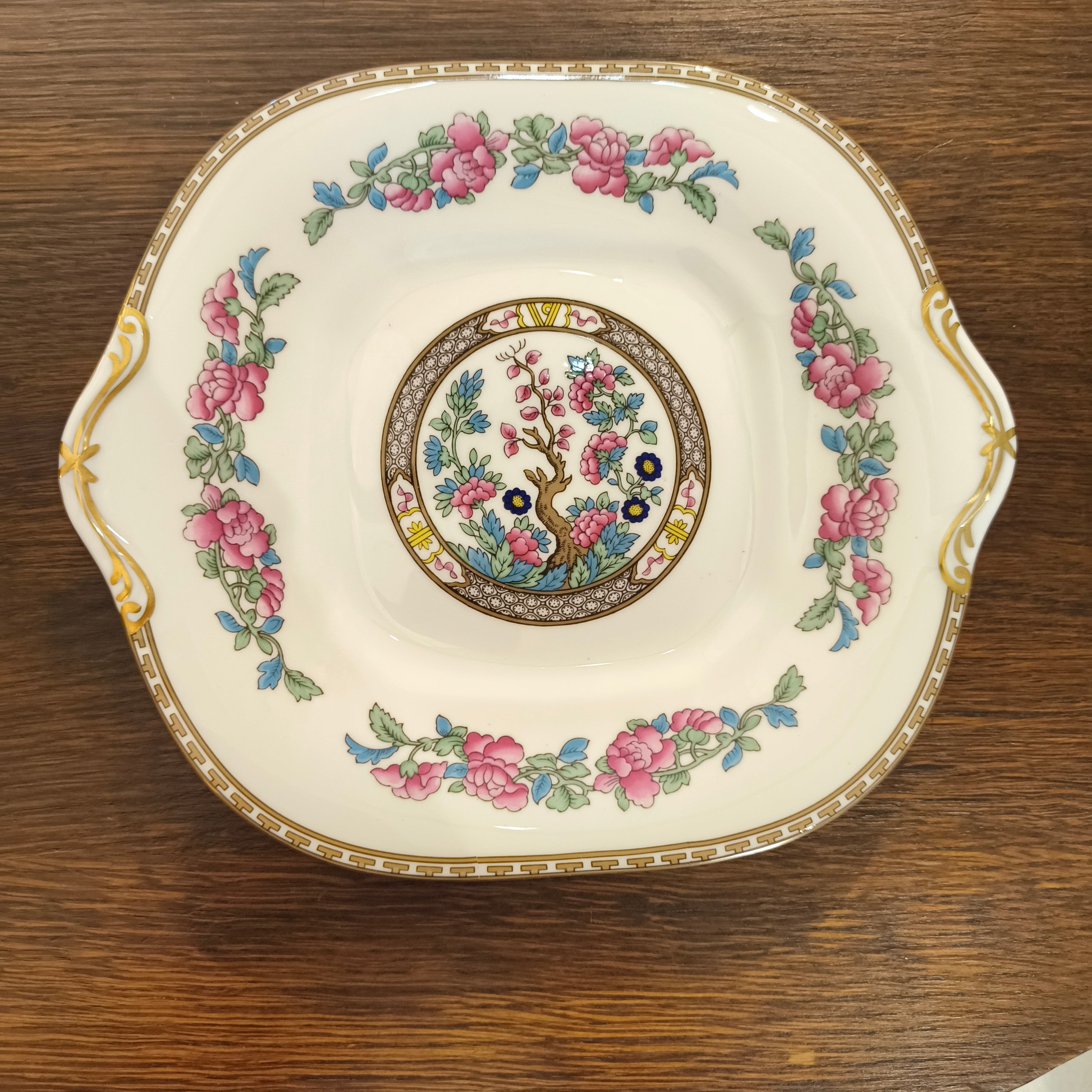Vintage Aynsley Indian Tree Serving Plate